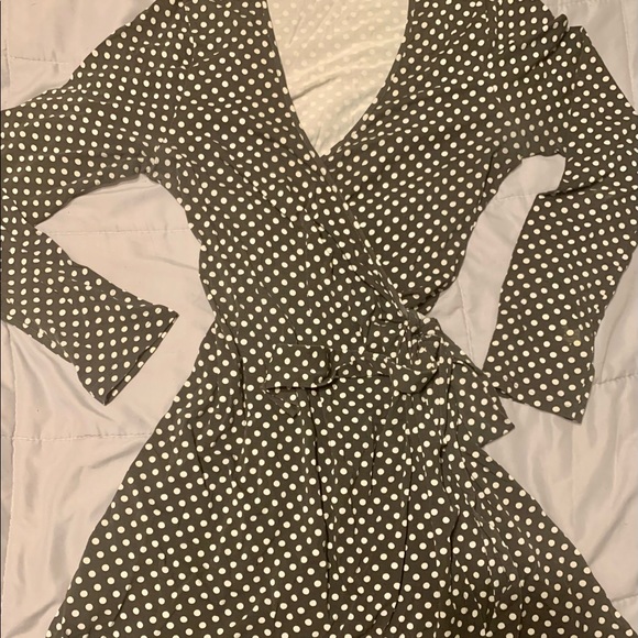 Boob Design Wrap Dress - Picture 2 of 10